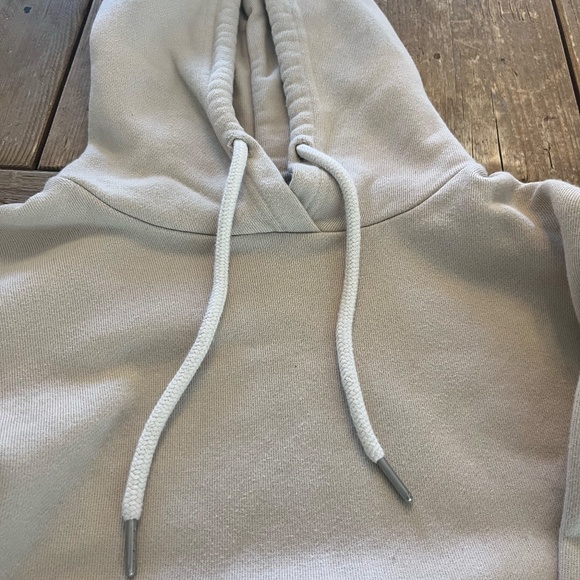 John Elliott Beach Hoodie in Taupe - Picture 2 of 5